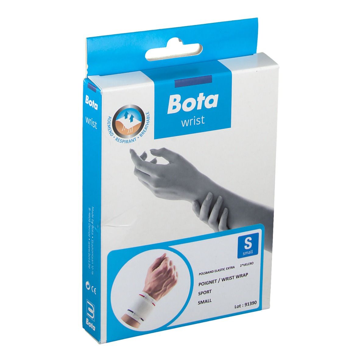 Bota Serre-Poignet Extra Velcro Double Sport Taille S