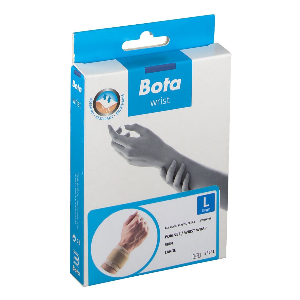 Bota Serre-Poignet Extra Velcro Double Skin Taille L