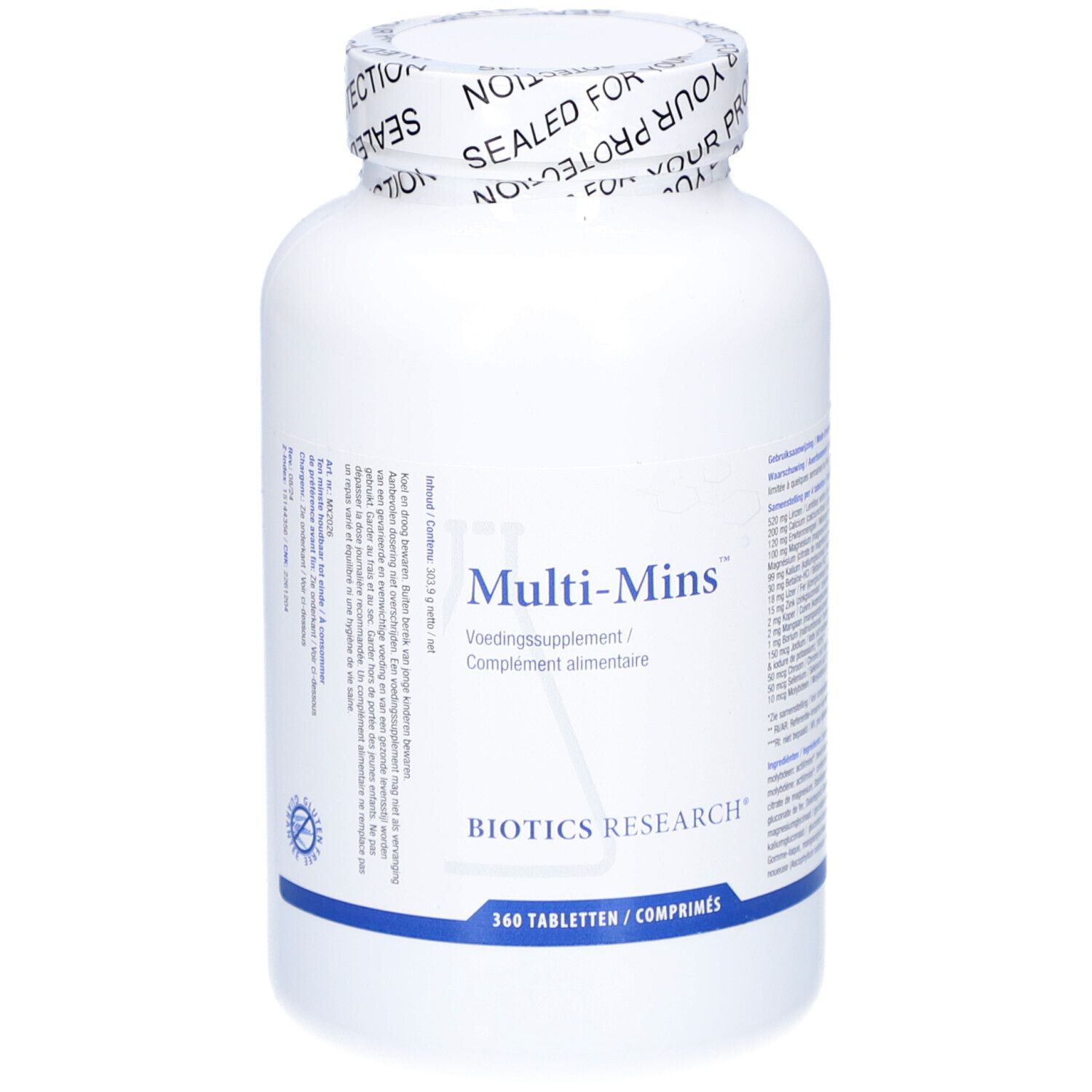 Biotics Research® Multi-Mins™ 360 Tabletten