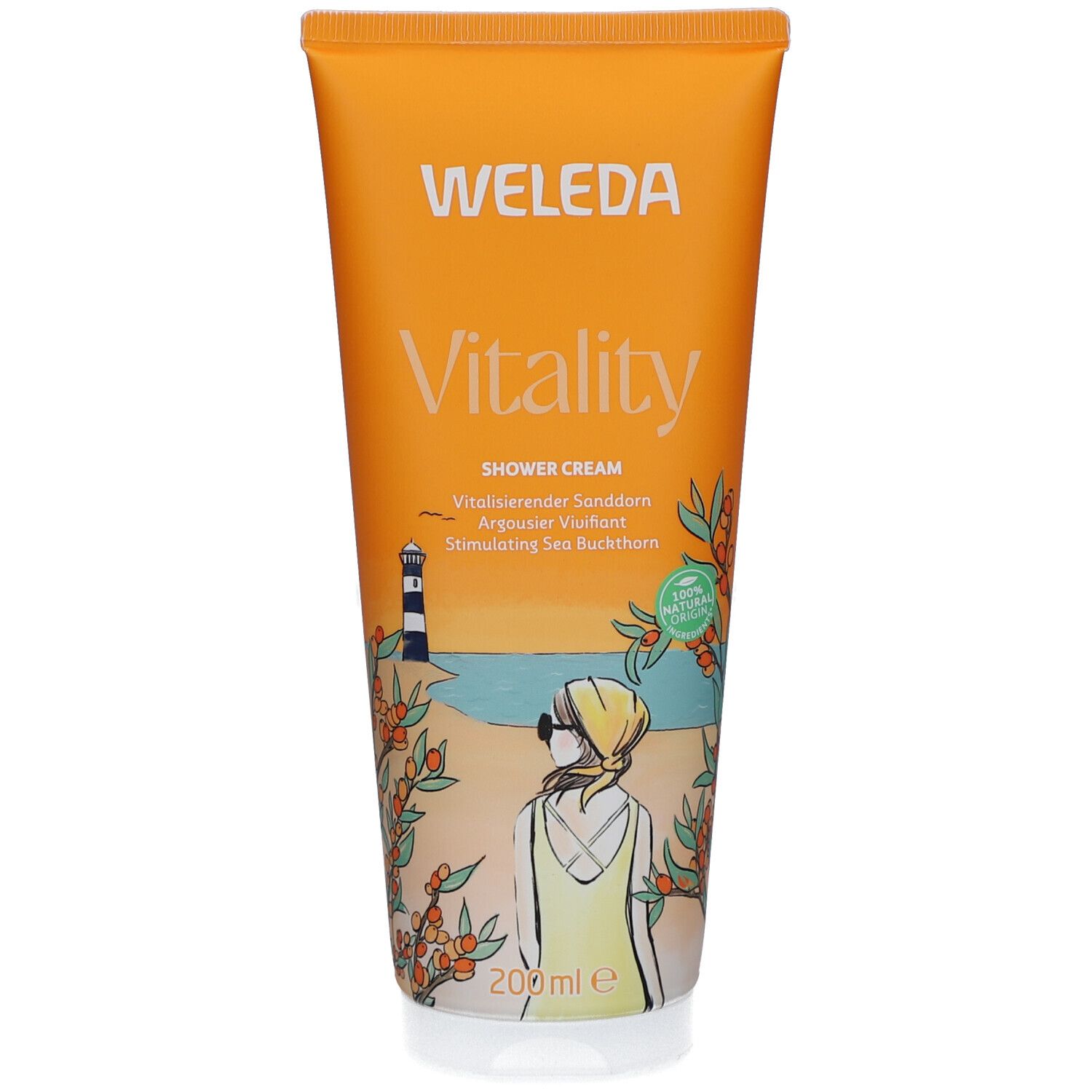 Weleda Sanddorn vitalisierende Duschcreme