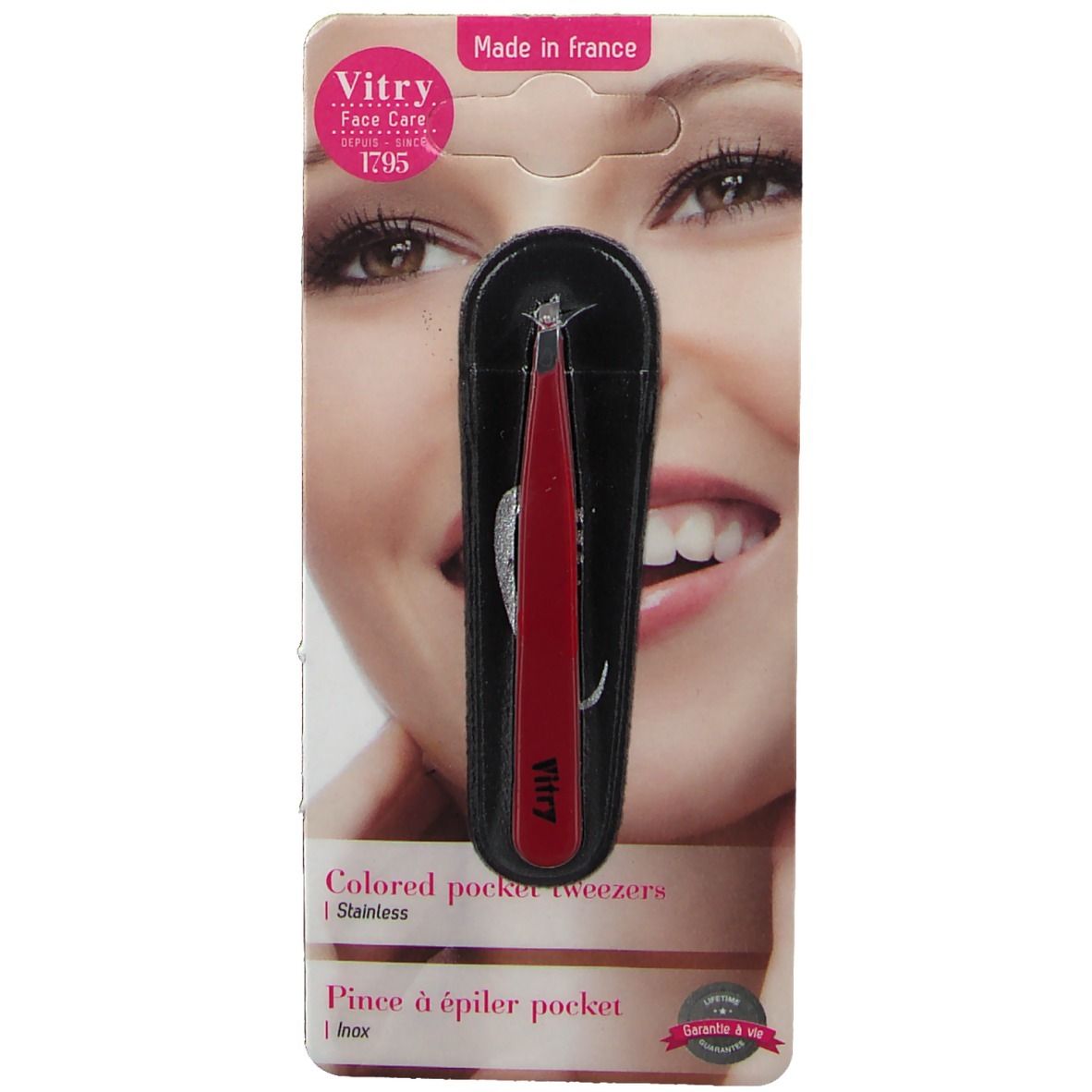 Vitry Epileerpincet Pocket Inox Schuin 1016C 1 St Pinzette