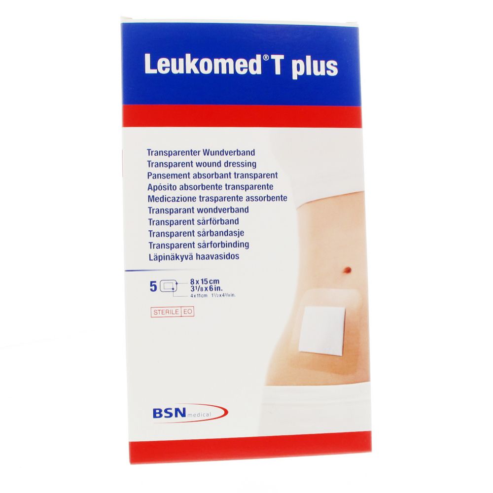 Leukomed® T plus Pansement stérile 8,0 cm x 15 cm