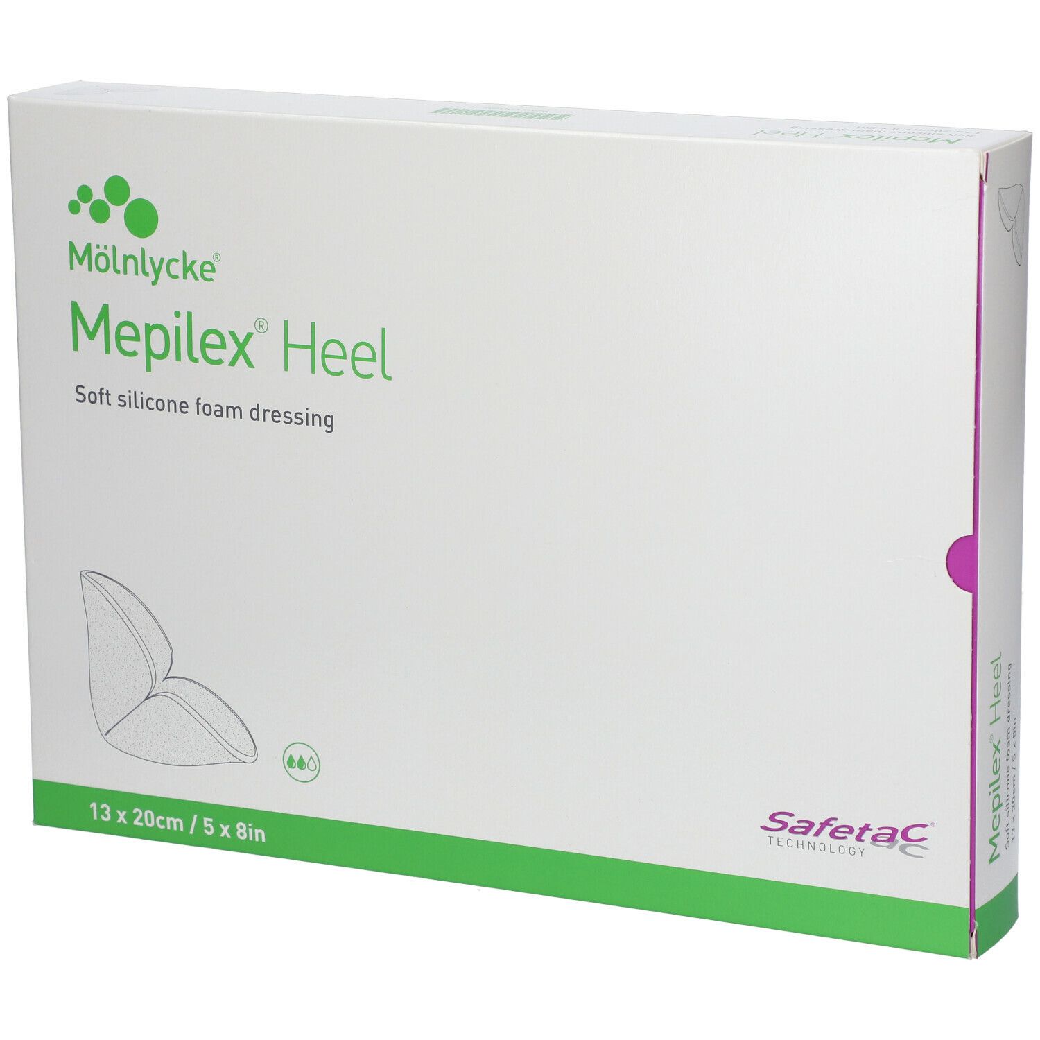 Mepilex® Heel 13 x 20 cm