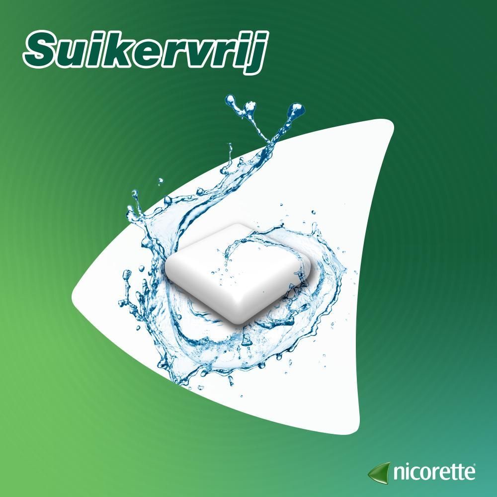 Grafiek met 7 symptomen. Nicorette logo.