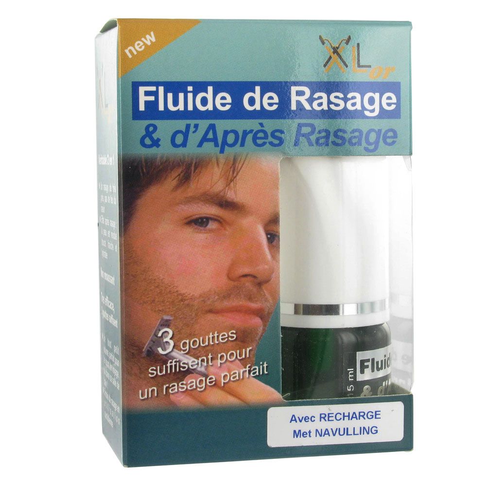 Xlor Fluide de Rasage & d'Après-Rasage 2 en 1 Aloé Vera