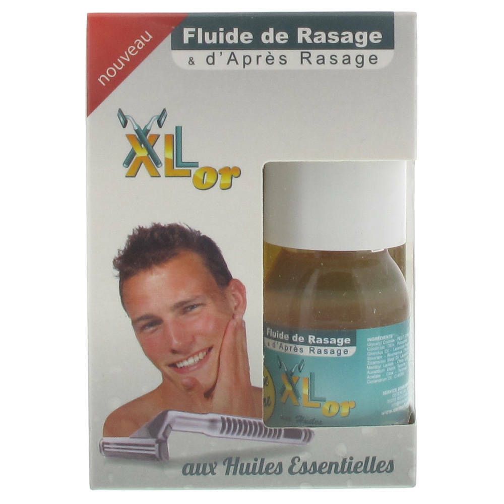 Xlor Fluide de Rasage & d'Après-Rasage Classic 2 en 1