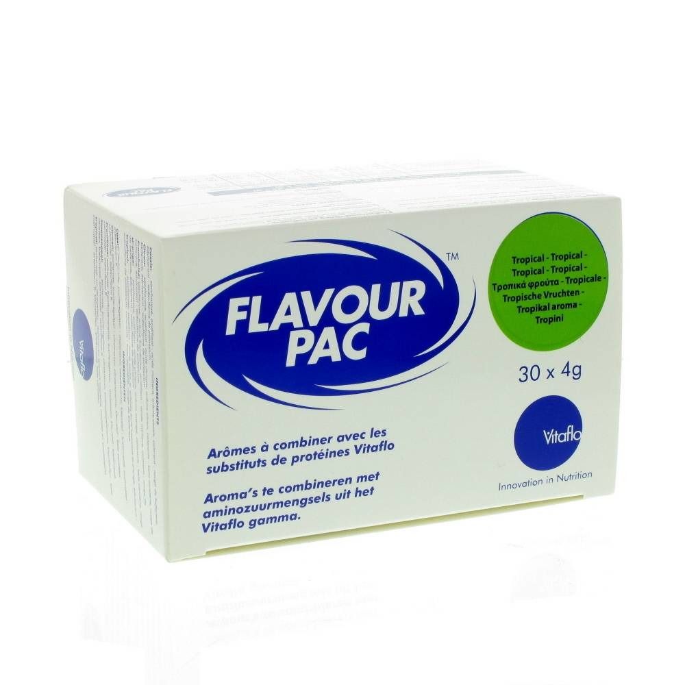 Flavour Pac Framboos 30x4 Zakje