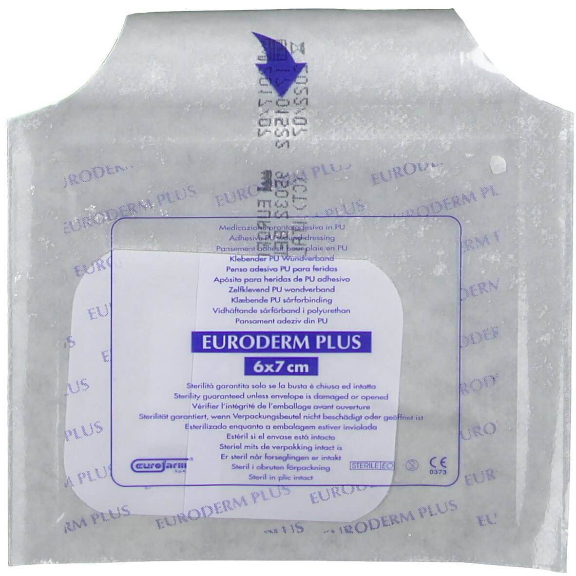 Eurodem Plus Pansement adhésif 6 cm x 7 cm