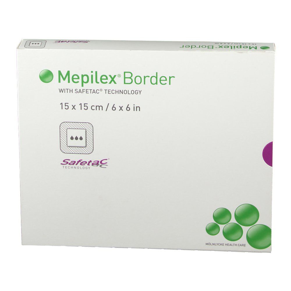 Mepilex-Grenze Steril 15 cm x 15 cm