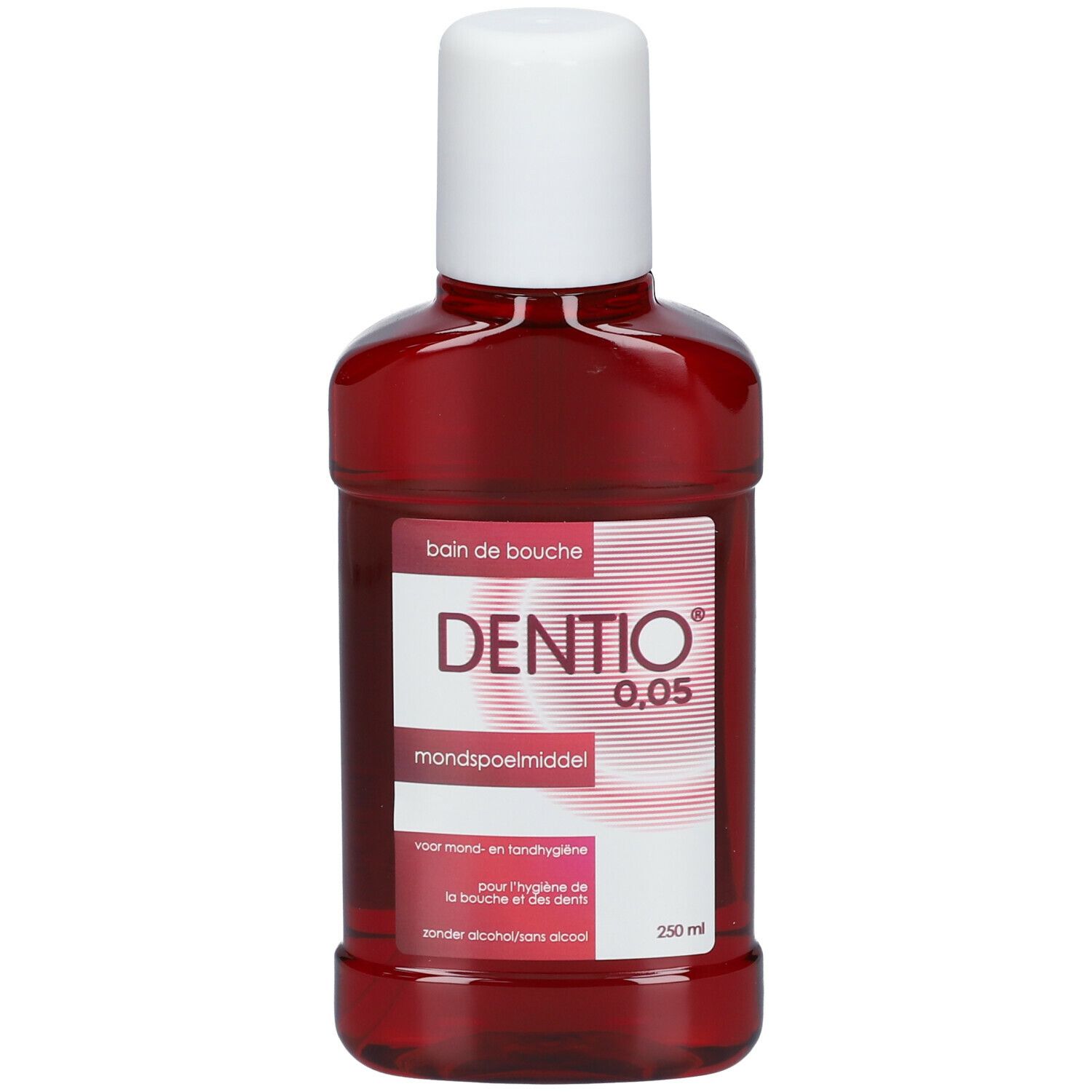 Dentio® 0.05 % Bain de Bouche sans alcool