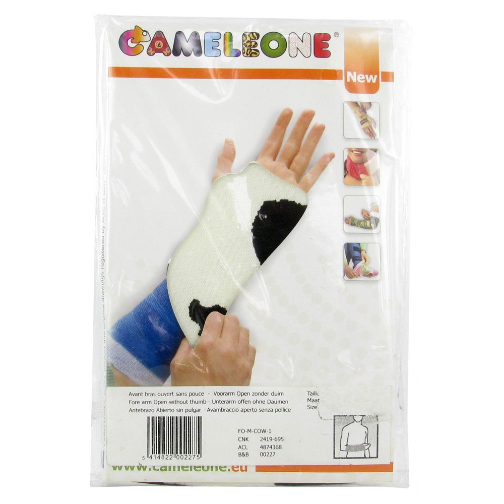Cameleone® Avant-bras ouvert sans pouce Vache M