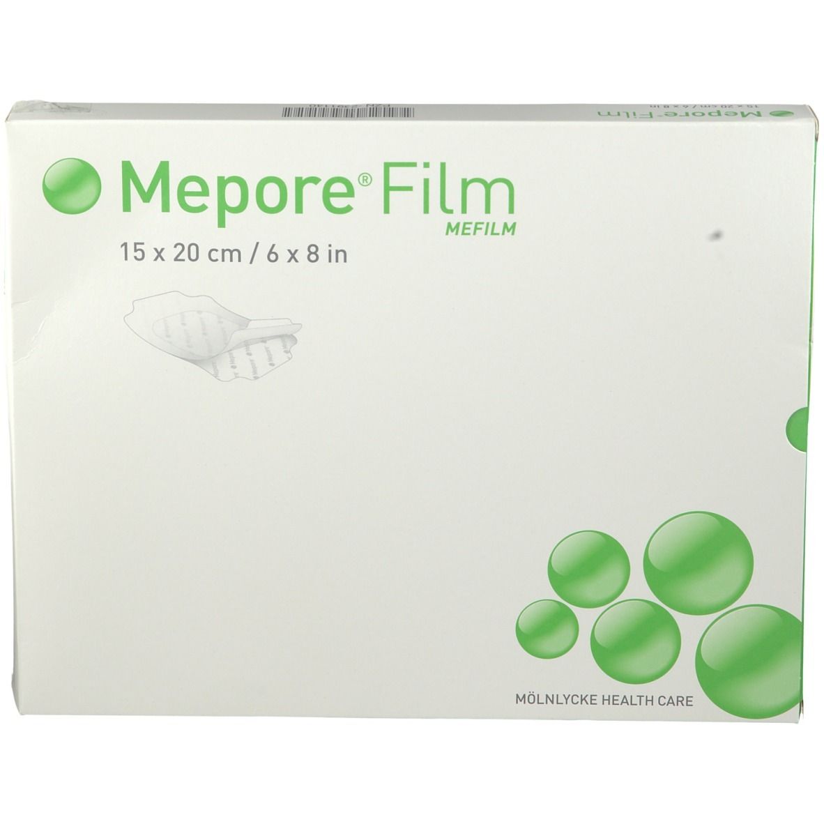 Mepore® Film Stérile ADH Transparant 15 x 20 cm