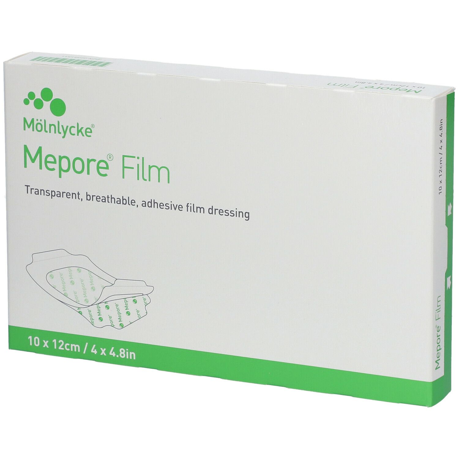 Mepore® Film Stérile ADH Transparant 10 x 12 cm