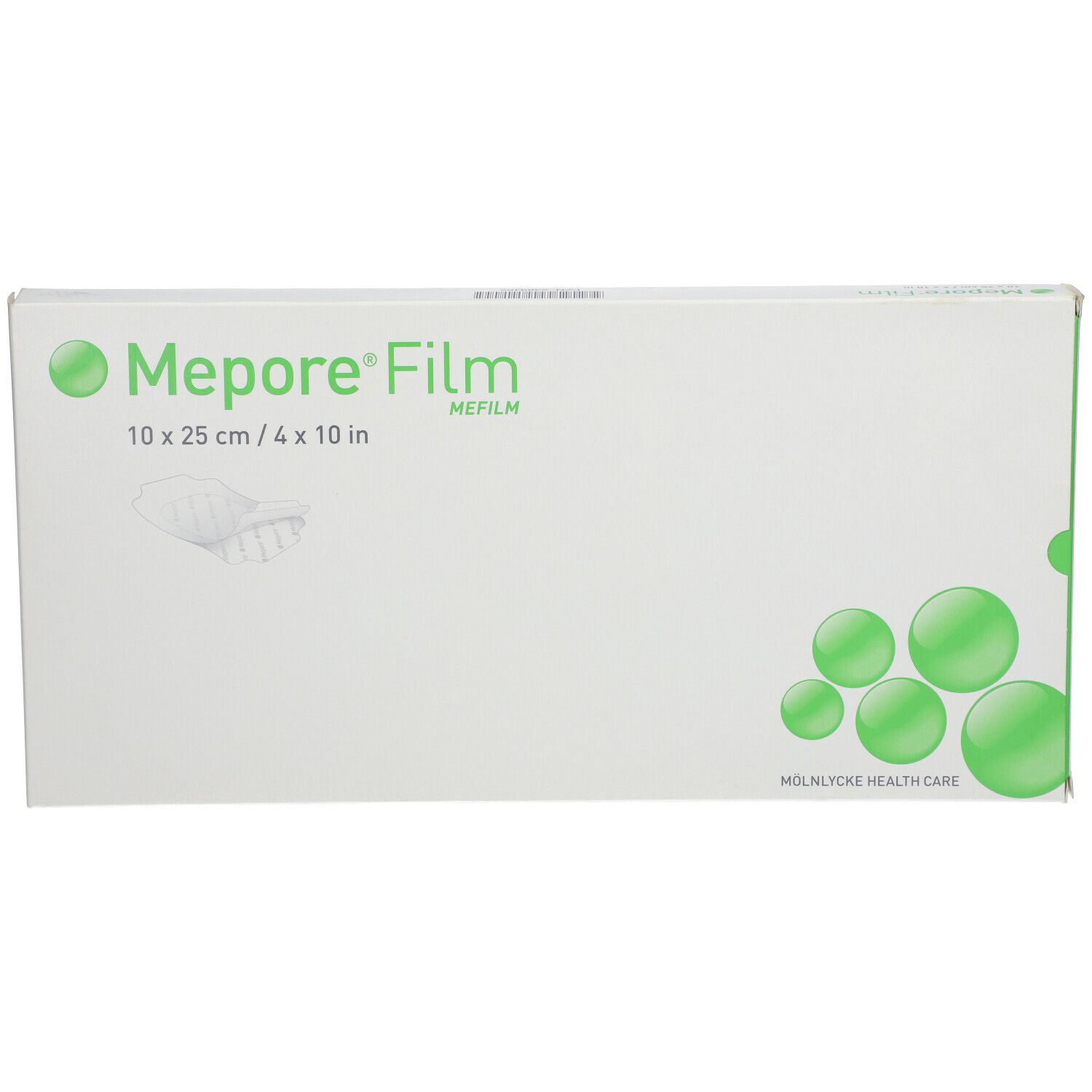 Mepore® Film Stérile ADH Transparant 10 x 25 cm