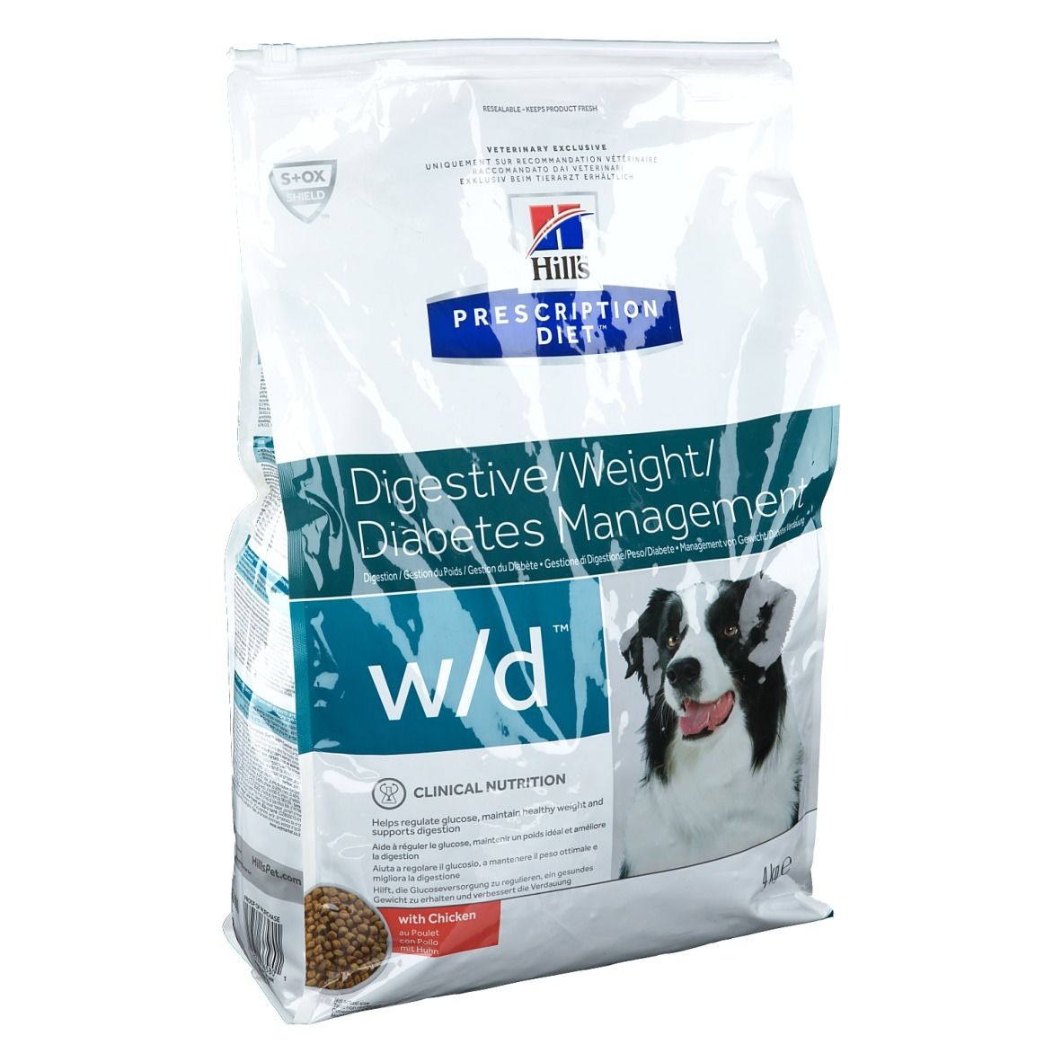 Hill's Prescription Diet Canine - W/D 4 Pellets