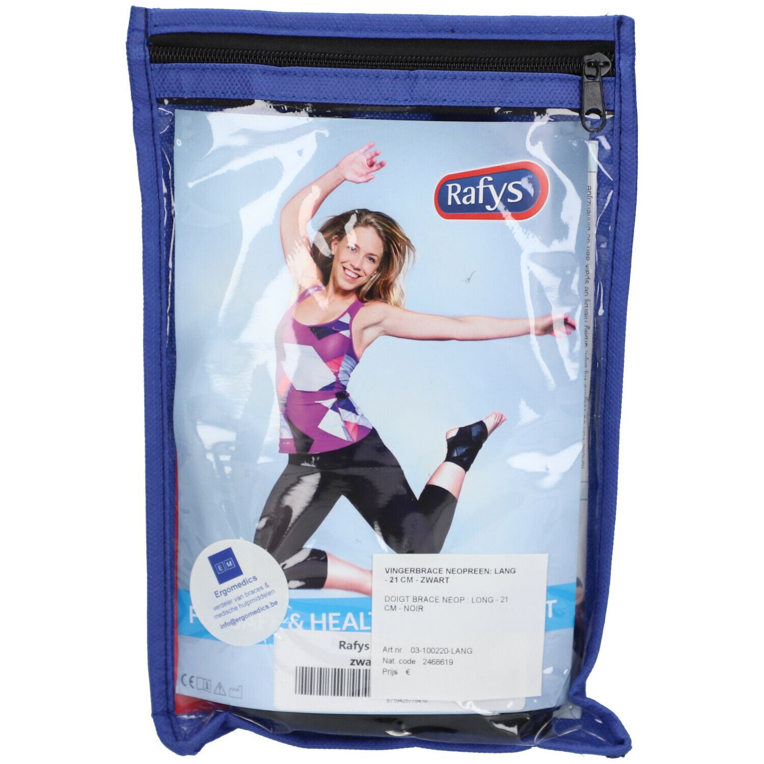 Rafys Easy Orthèse Doigt Néoprène Large Noir