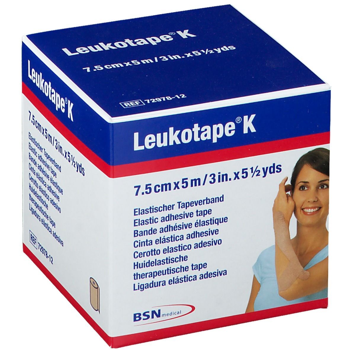 Leukotape® K 7,5 cm x 5 m Beige