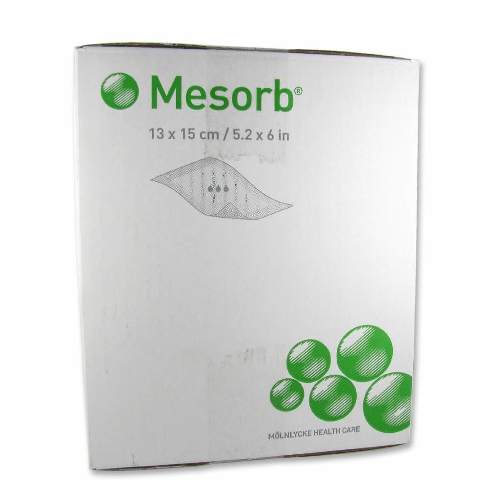 Mesorb® Compresses stériles 13 x 15 cm