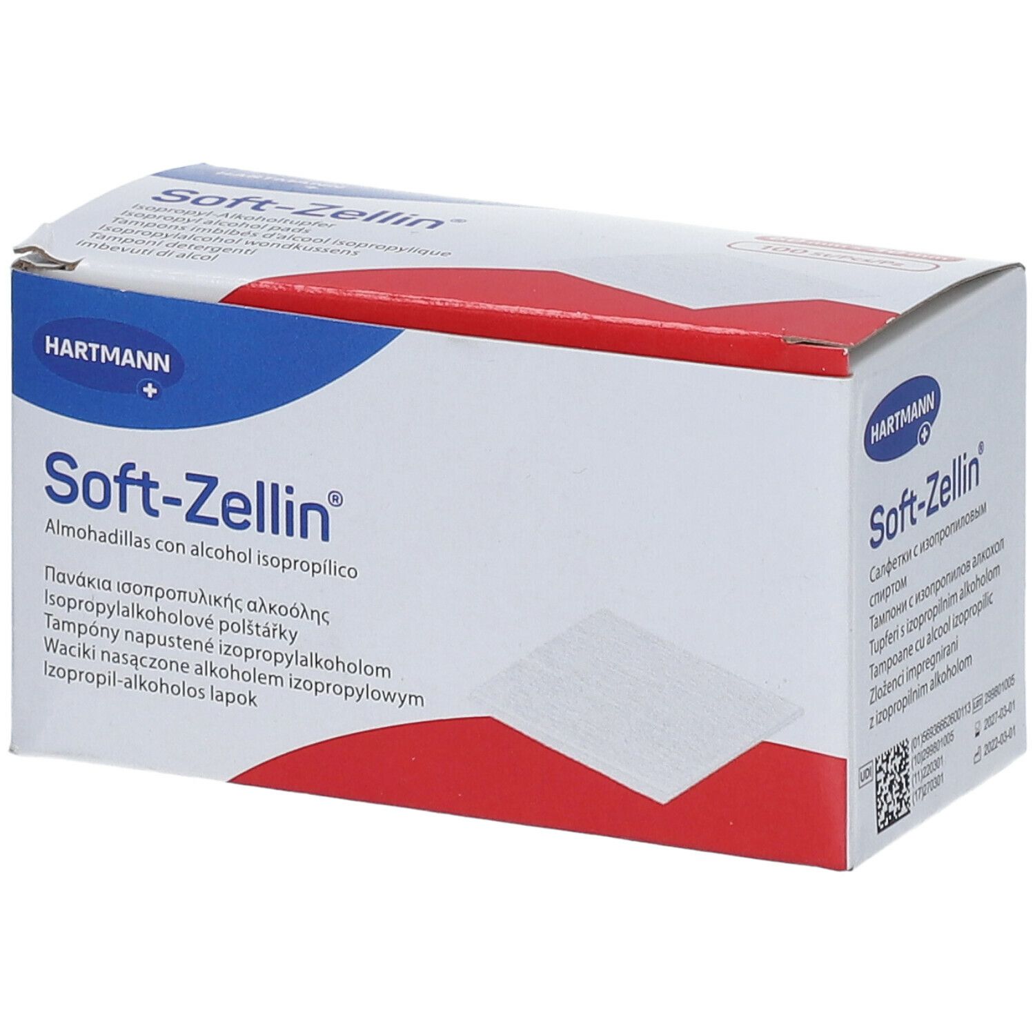 Hartmann® Soft-Zellin® Tampons d'alcool isopropylique
