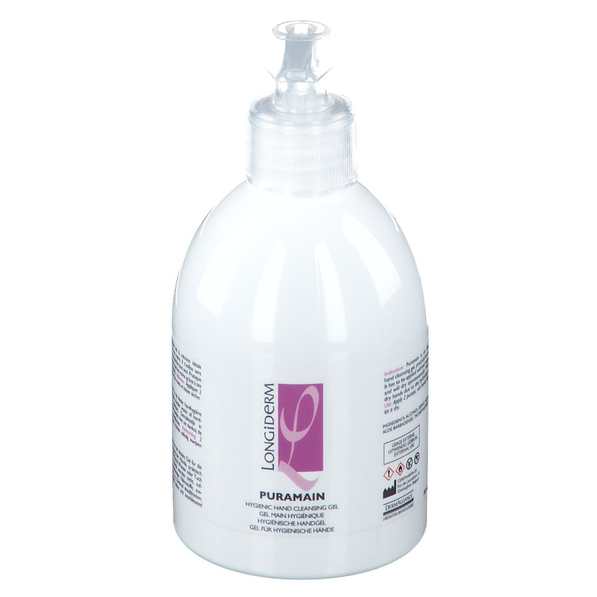 LONGiDERM Puramain Gel Mains Hygiénique