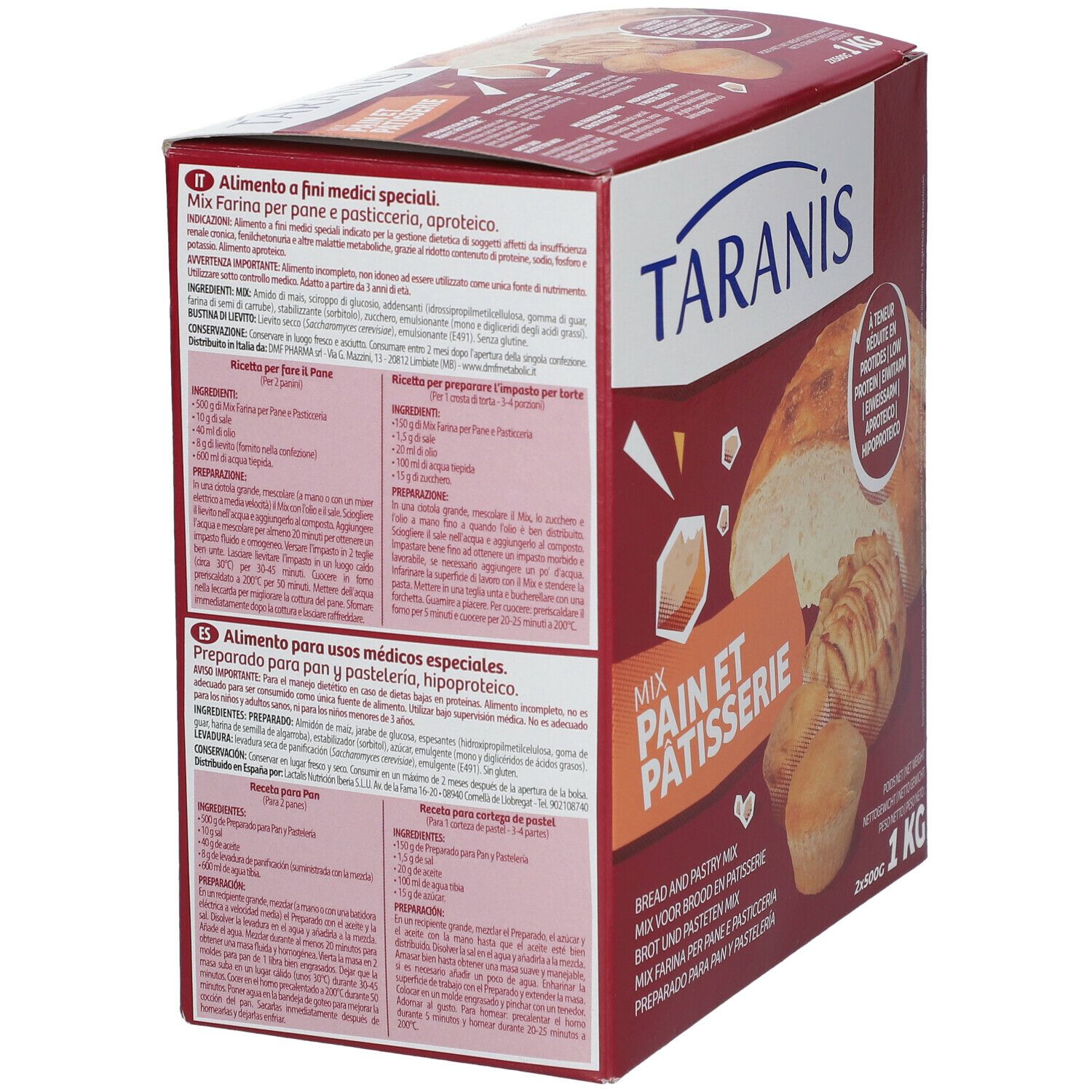 Taranis Mix Brood En Patisserie Poeder 2x500 g Pulver