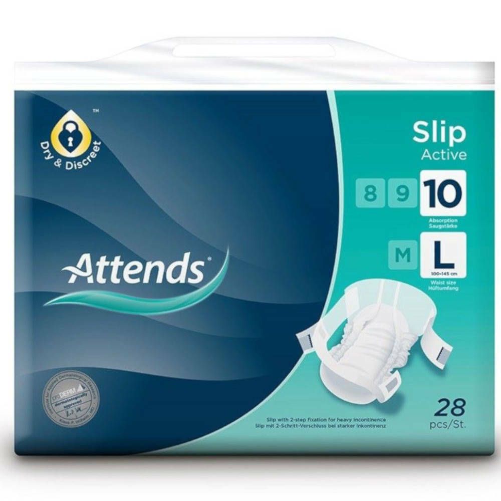 Attends® Slip Active 10 Large