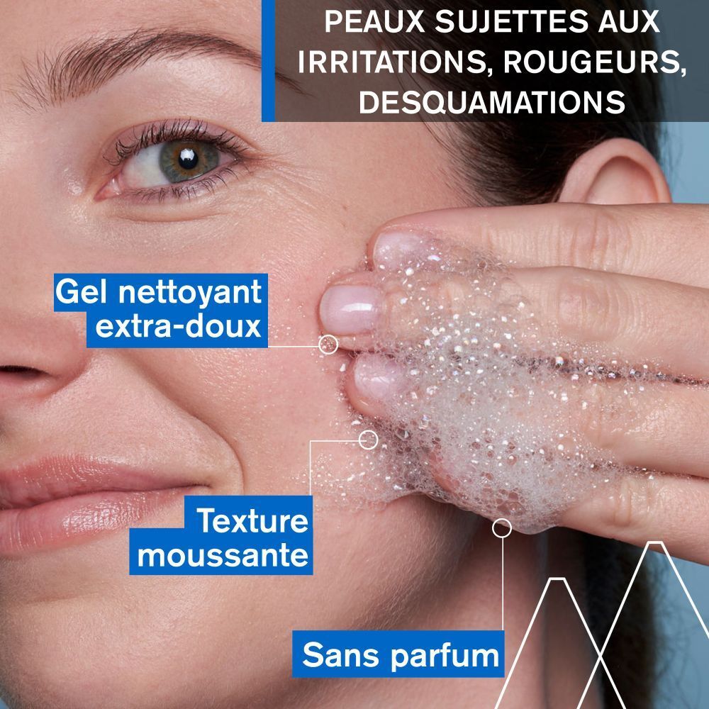 Dos du tube Uriage DS. Texte: Instructions d'utilisation en plusieurs langues.