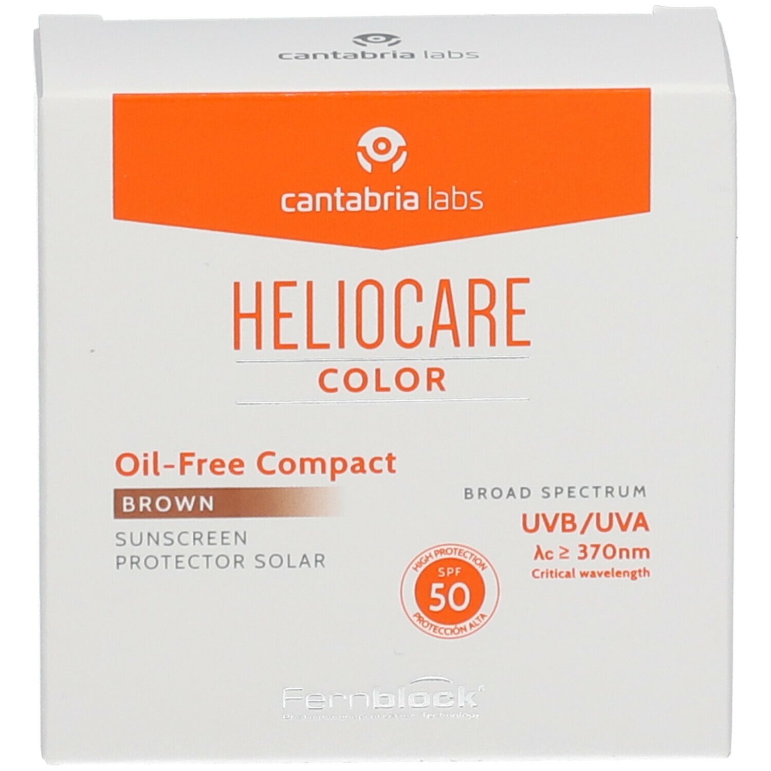 HELIOCARE® Compact Make-up Oil free LSF 50 braun