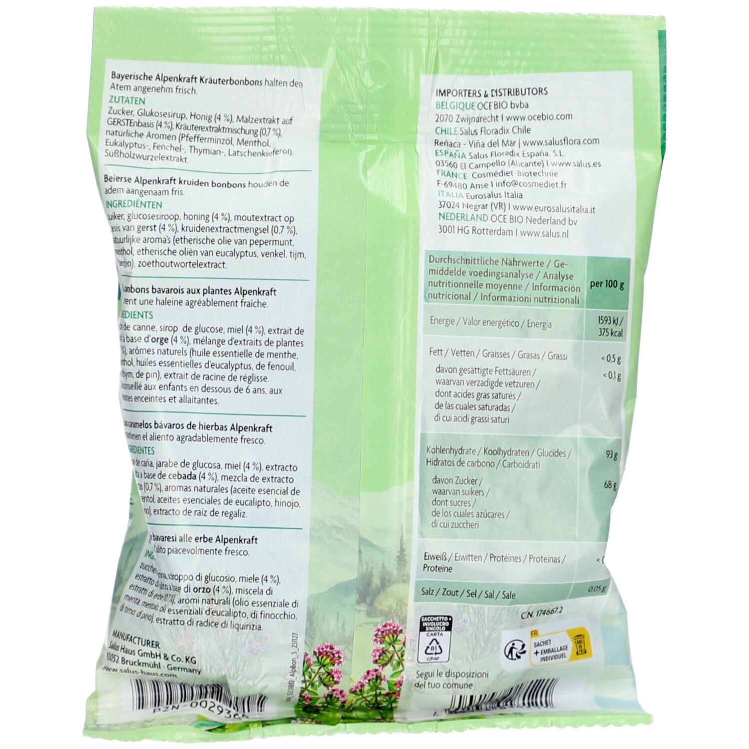 Salus Alpenkraft® Bonbons aux plantes