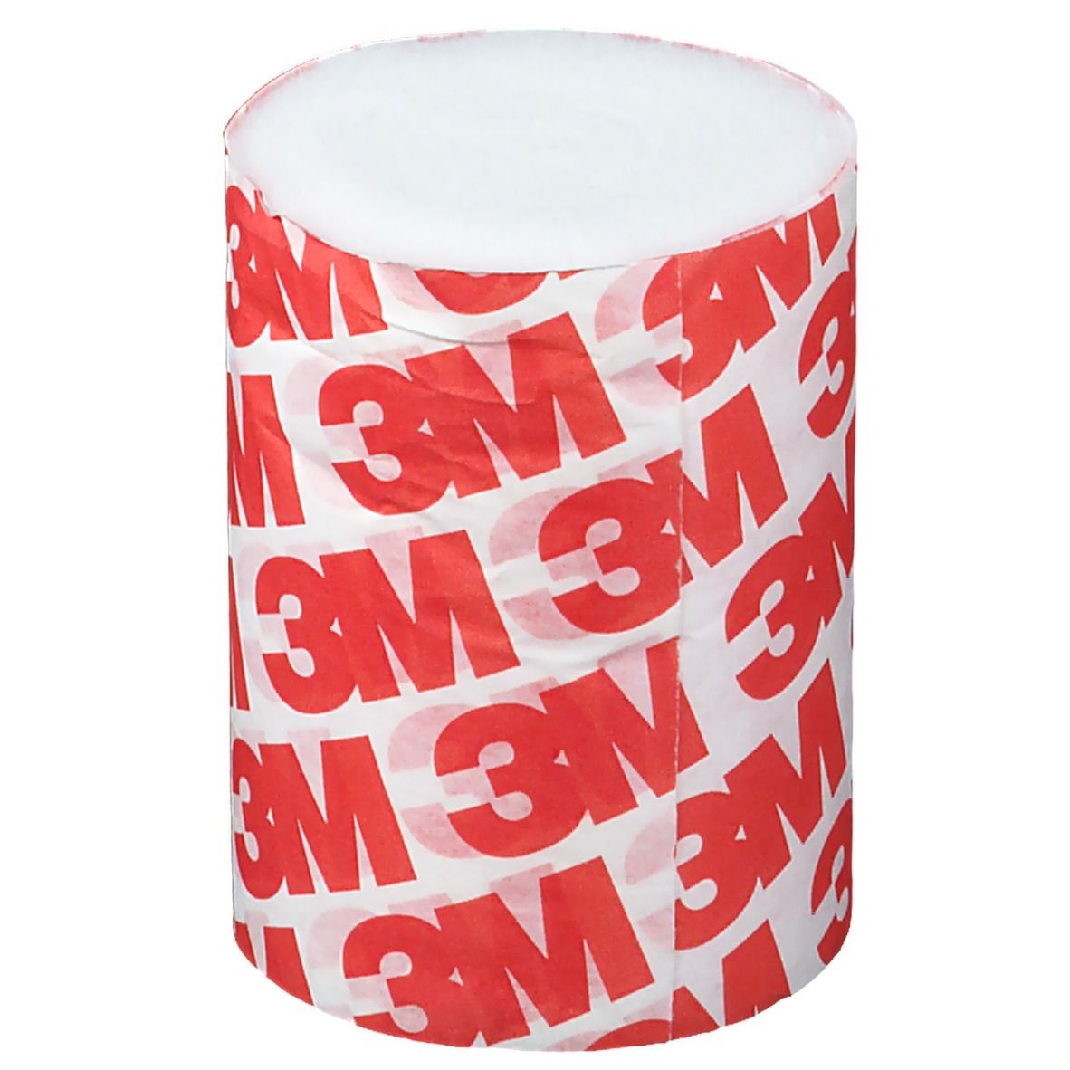 Rouleau cylindrique de rembourrage blanc. L'emballage porte le logo rouge "3M".