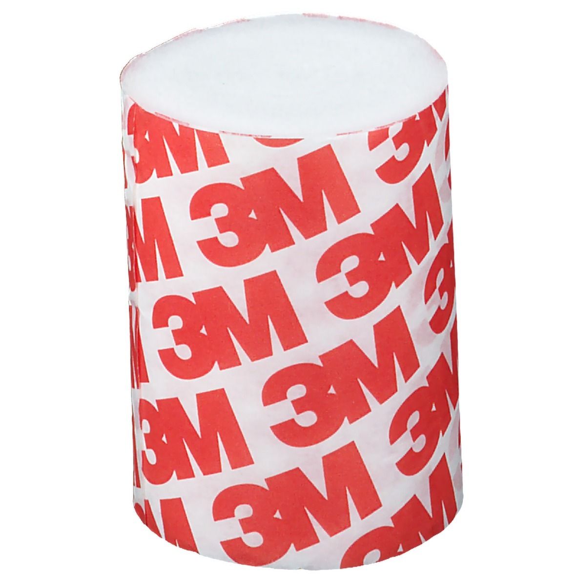 Rouleau cylindrique de rembourrage blanc. L'emballage porte le logo rouge "3M".
