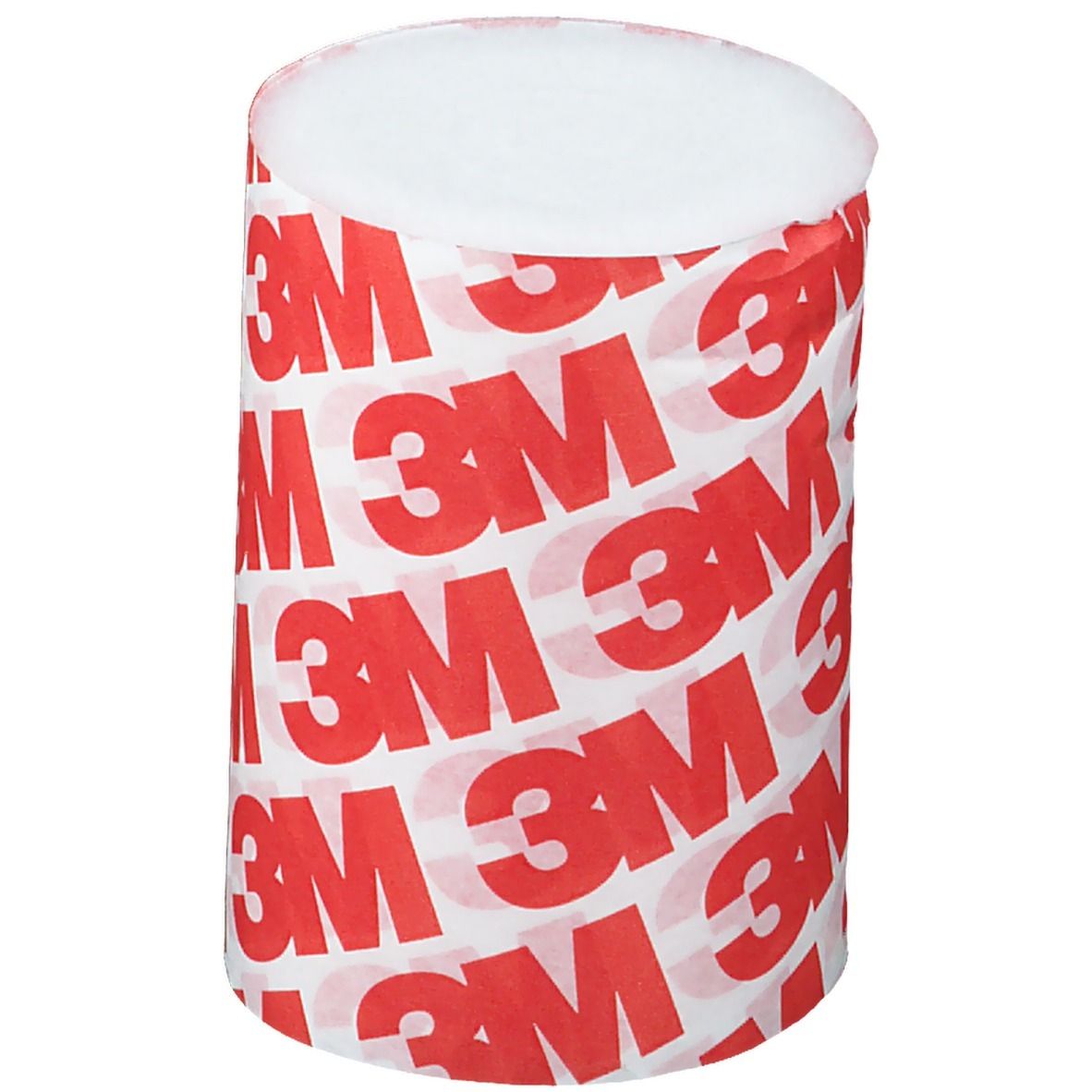 Rouleau cylindrique de rembourrage blanc. L'emballage porte le logo rouge "3M".