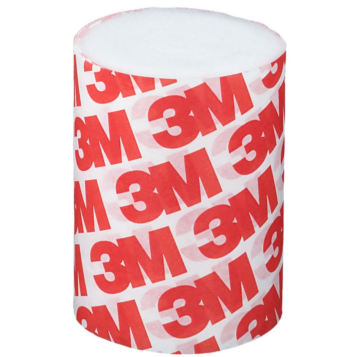 Rouleau cylindrique de rembourrage blanc. L'emballage porte le logo rouge "3M".
