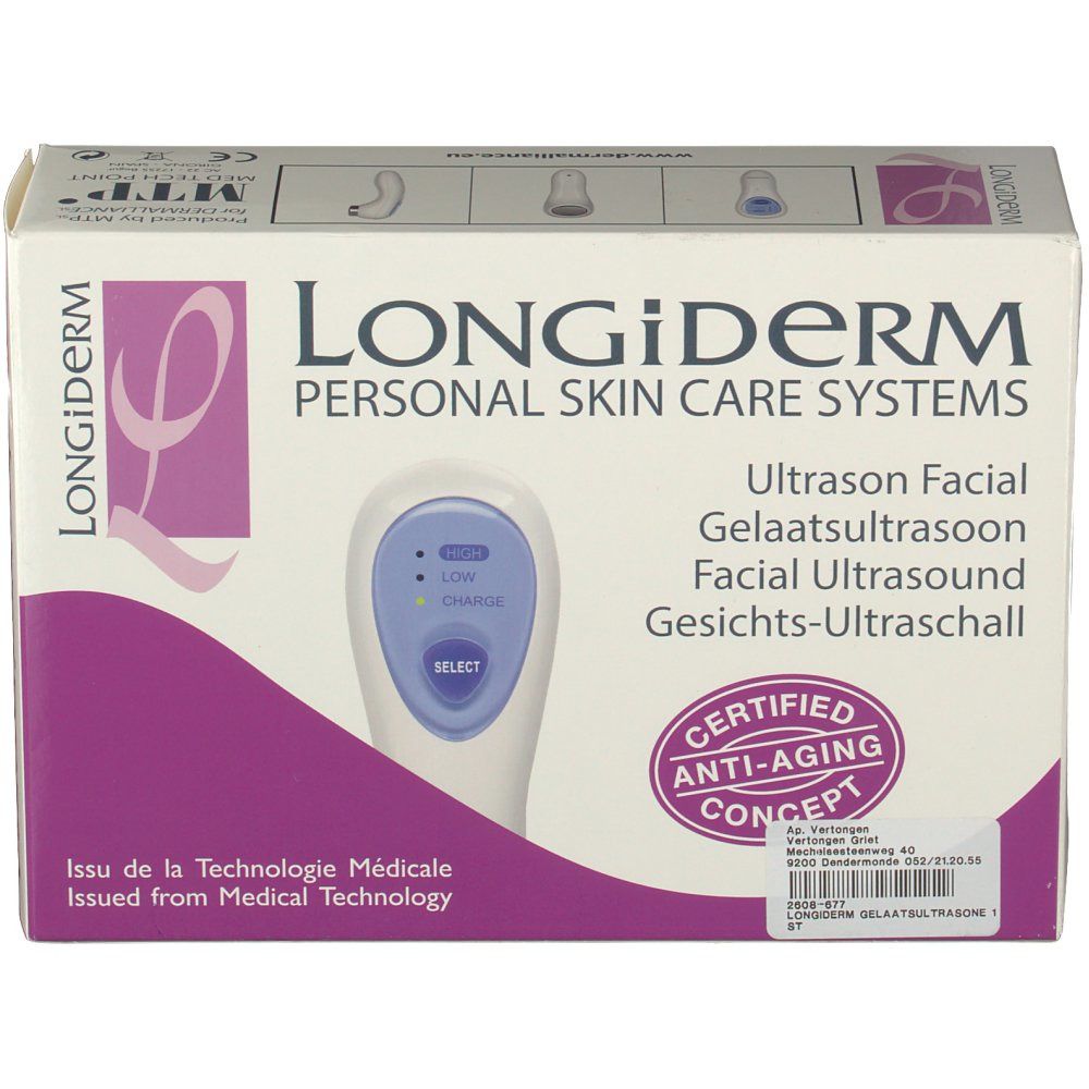 Longiderm Personal Skin Care Systems Gesichts-Ultraschall