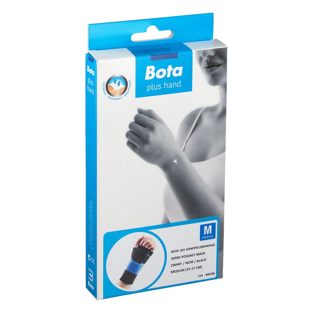 Bota Serre-poignet-main 201 Noir M