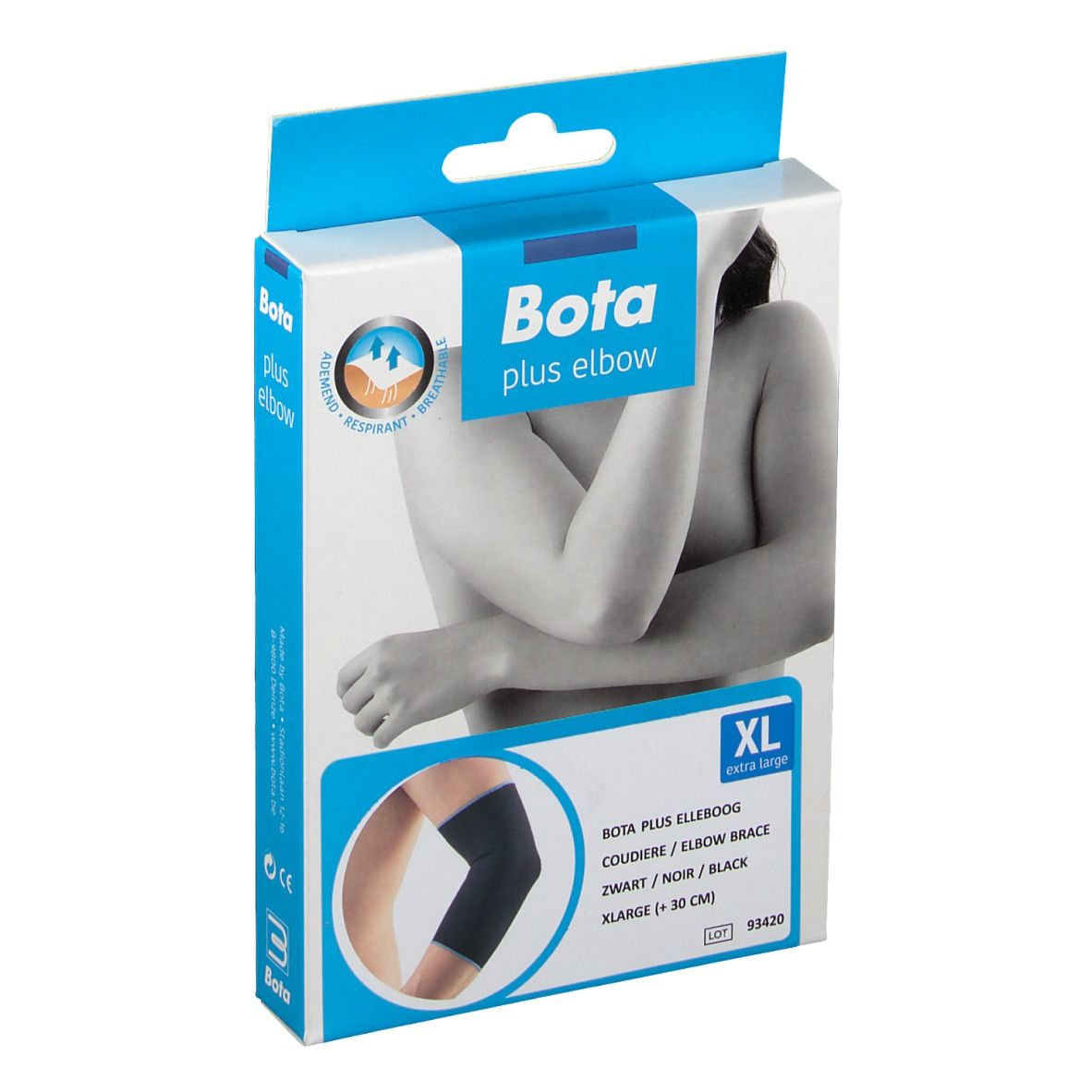 Bota Plus Coudière Noir Taille XLarge