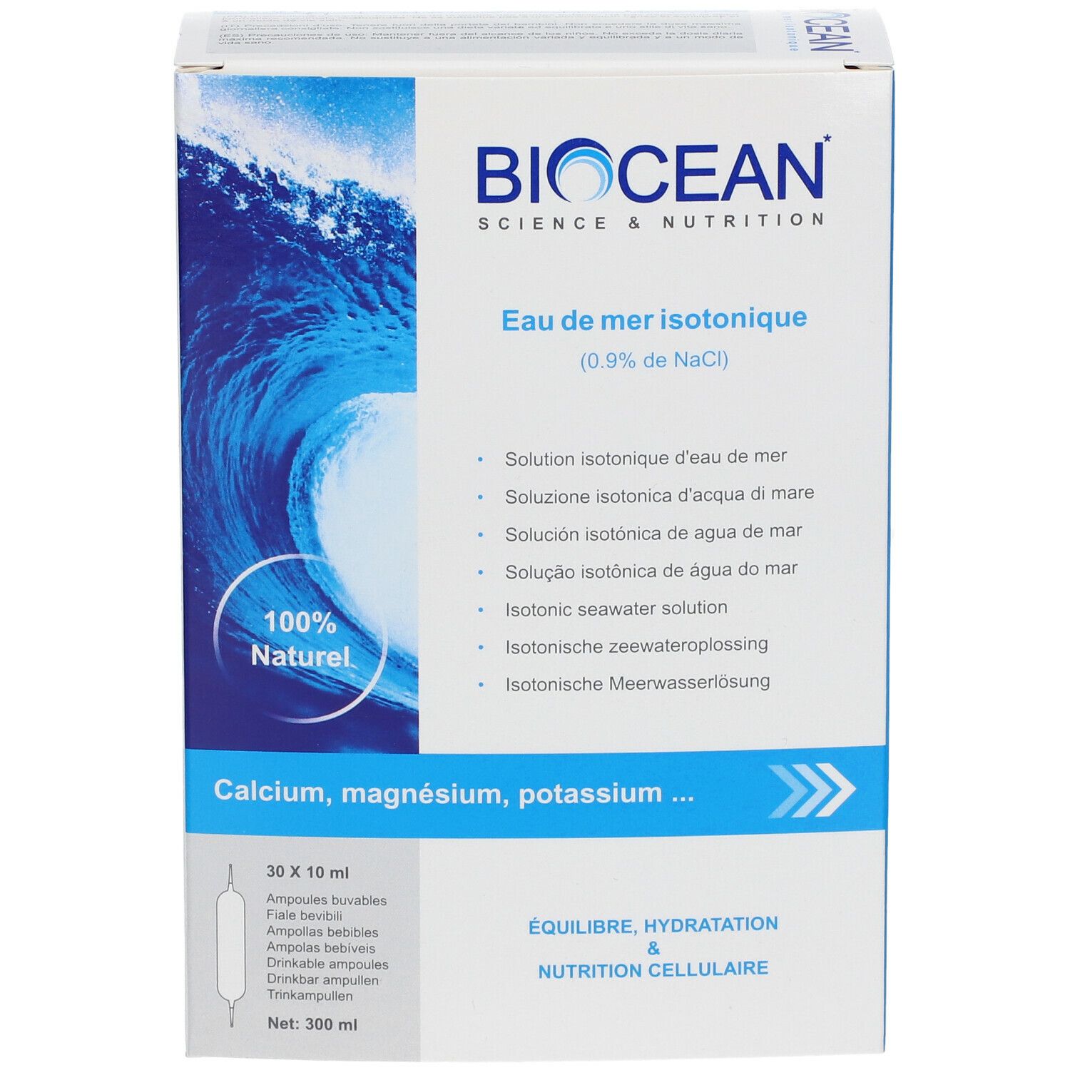 Biocean Isotonic Seawater Solution 30x10 ml | Redcare