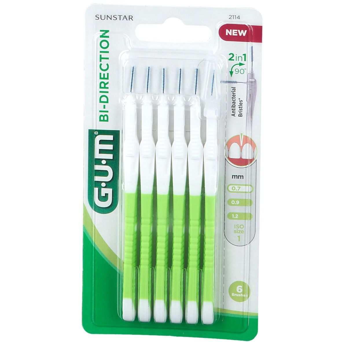 Gum® Proxabrush Bi-Direction ultra micro