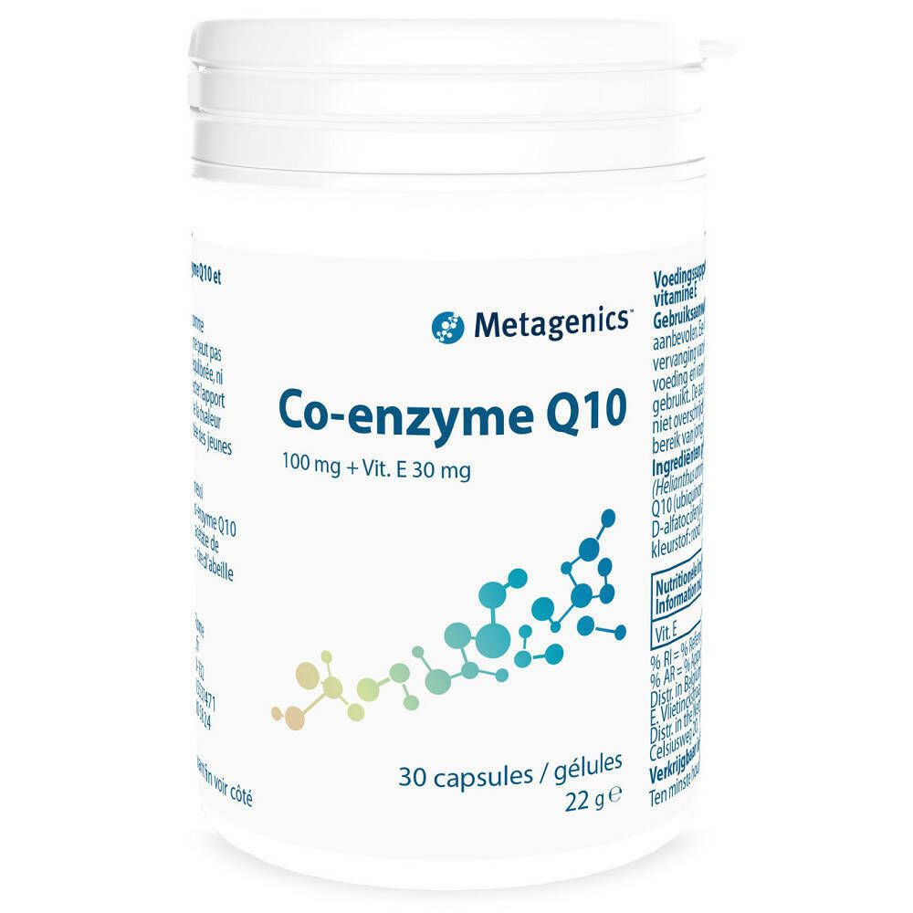 Metagenics® Coenzyme Q10 100 mg + Vitamine E