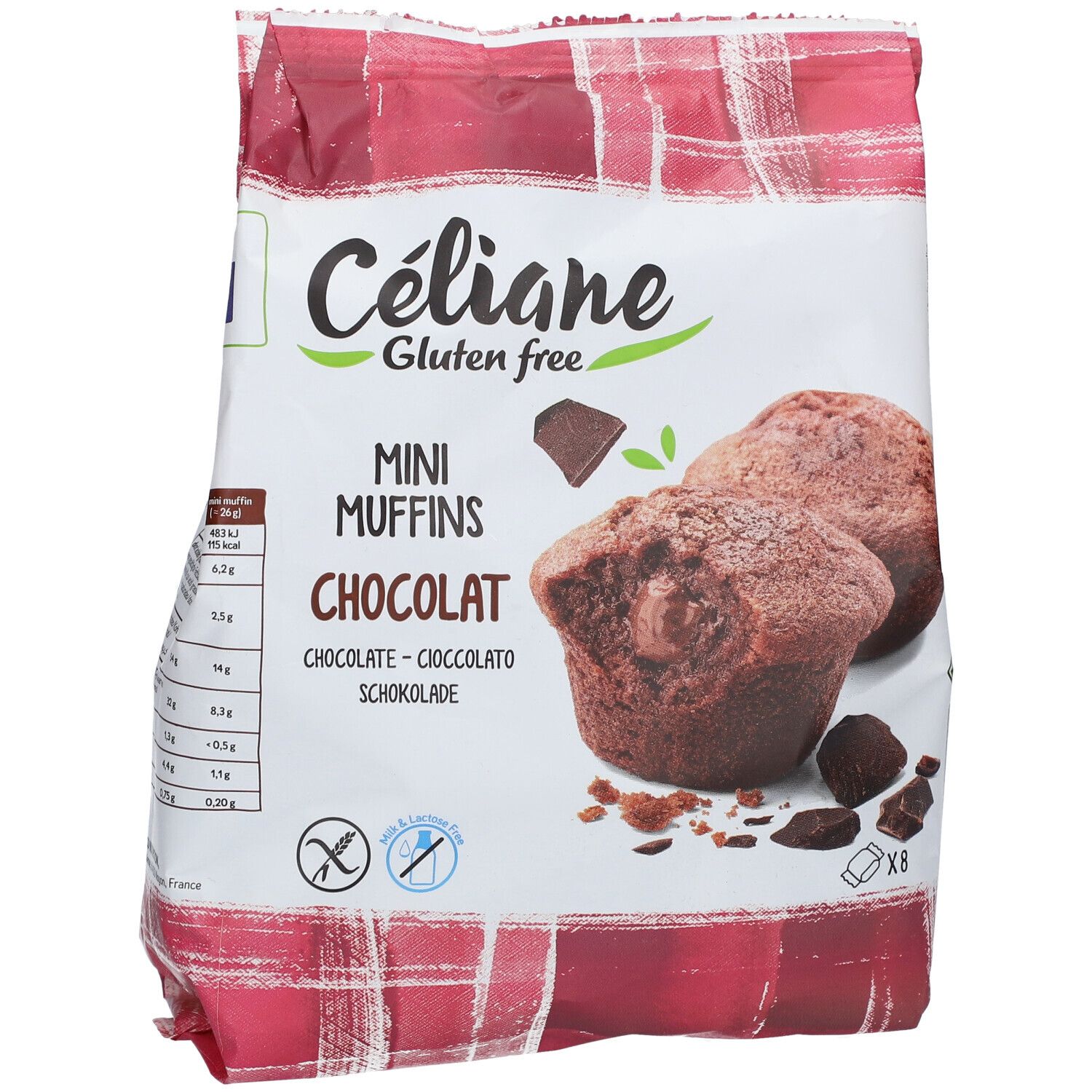 Céliane Mini Muffins Schokolade