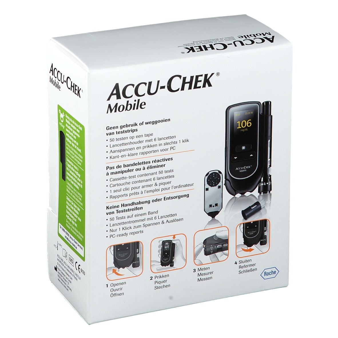 Accu-Chek® Mobile mg/dl Kit de démarrage