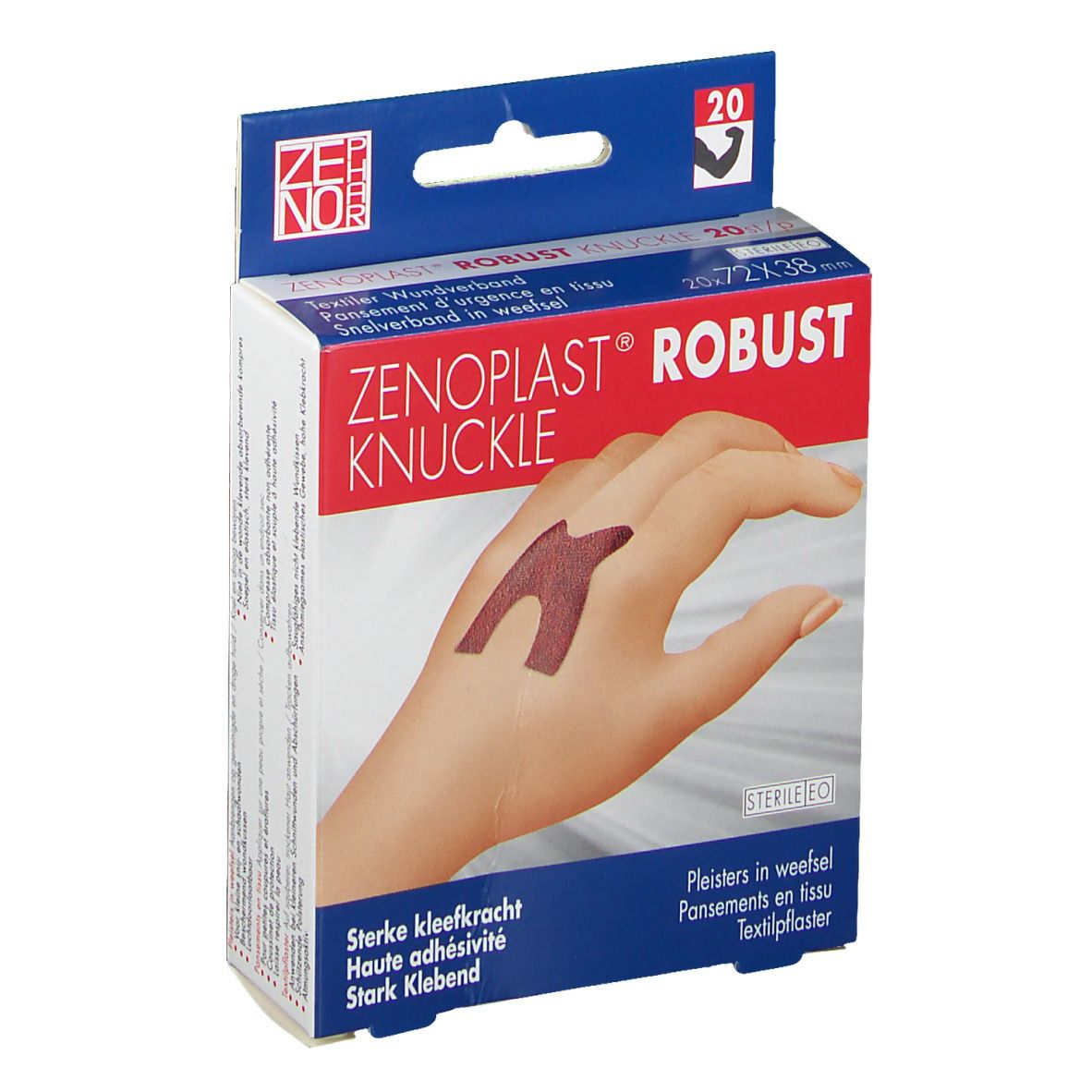 Zenoplast Robust Knuckle 20 pièces