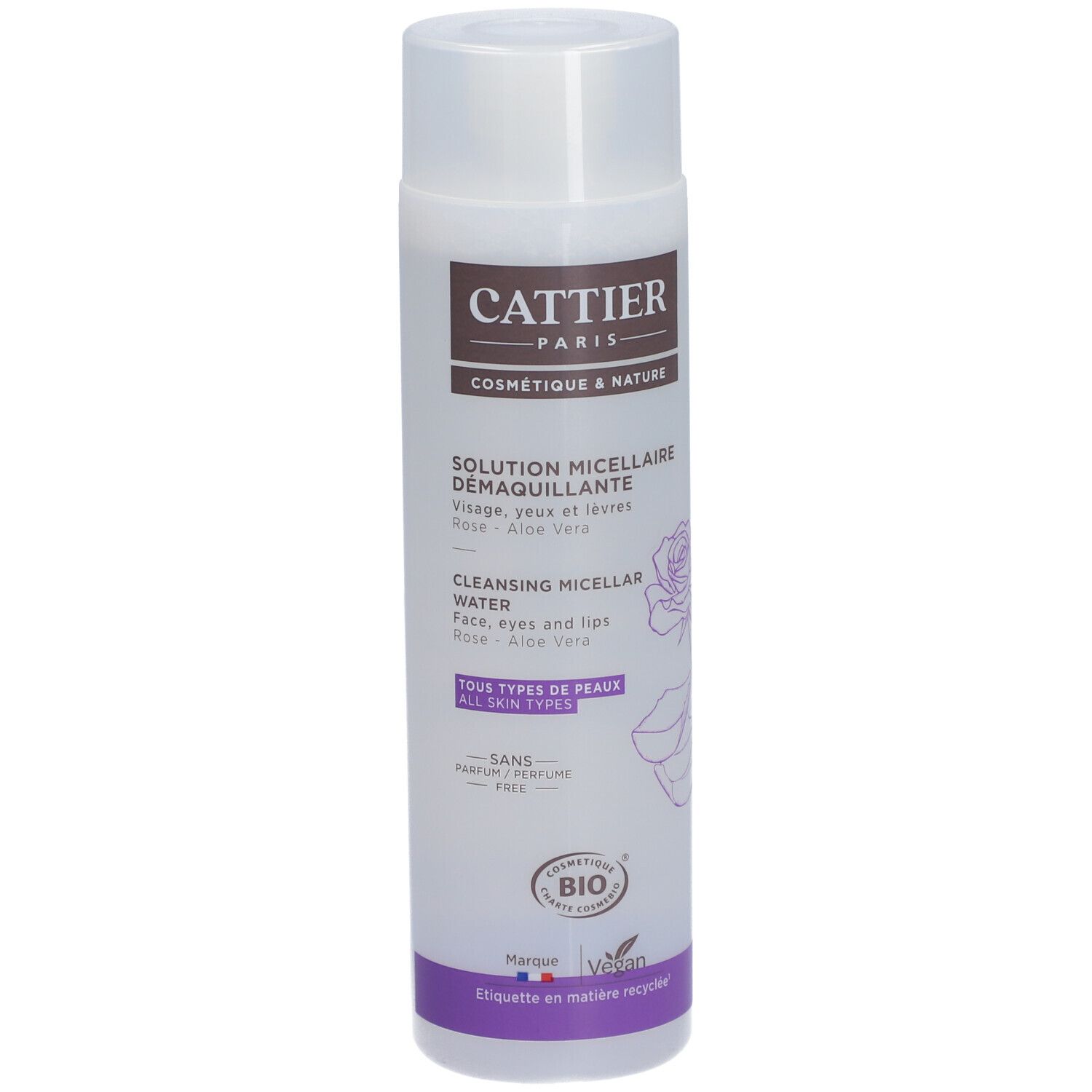 Cattier Reinigende gezichtslotion bio 300ml 300 ml Lotion