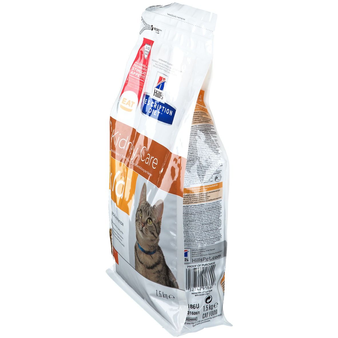 Hills Prescription Diet Feline - K/D 1,5 kg Pellets