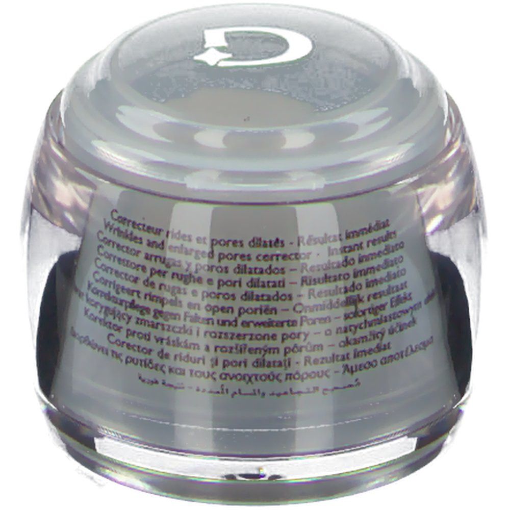 Garancia® Abracadabaume Perfect Illusion® Tiegel. Grauer Tiegel mit transparentem Deckel. Text in mehreren Sprachen.