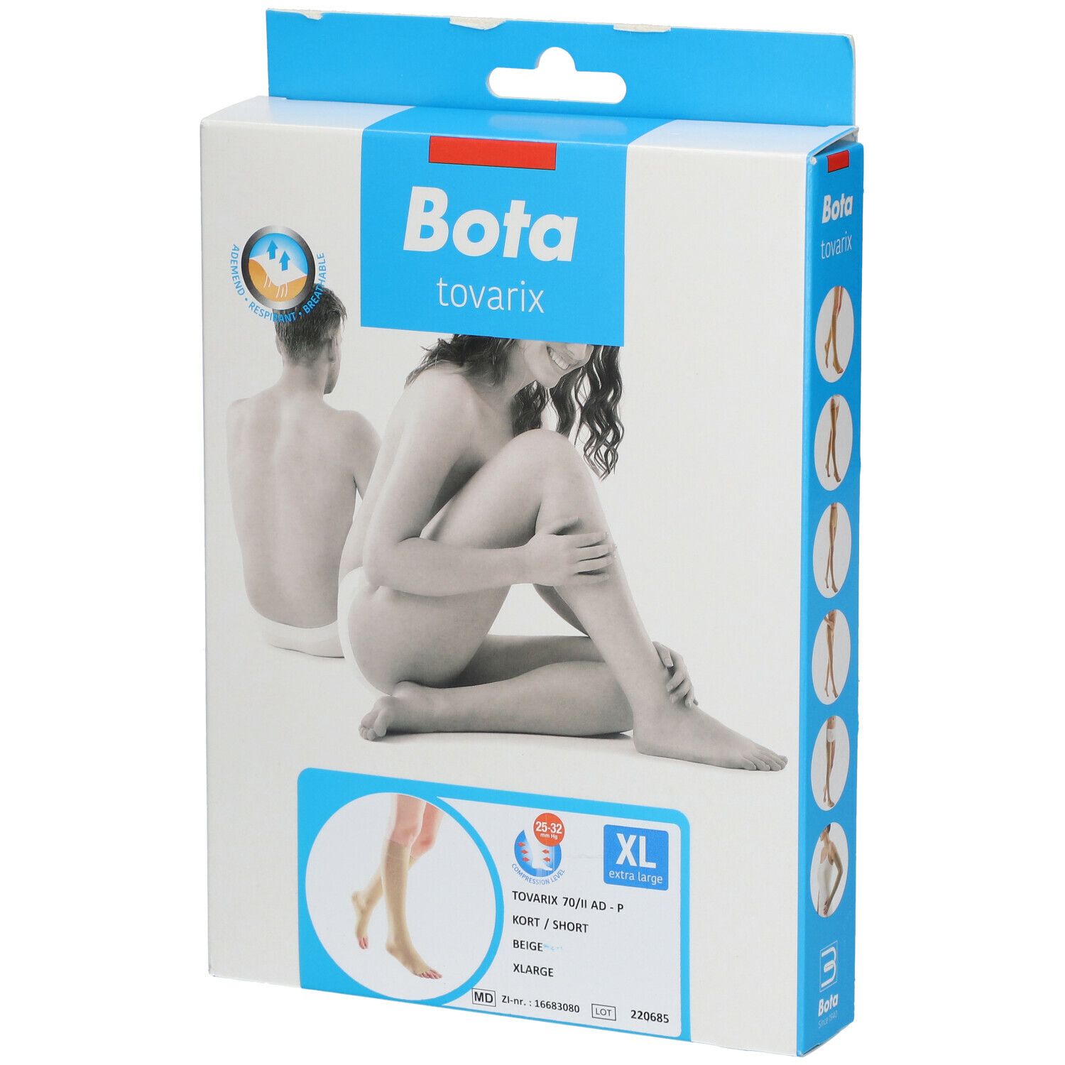 Bota Tovarix 70/Ii Bas jarret AD -P Court Beige XLarge