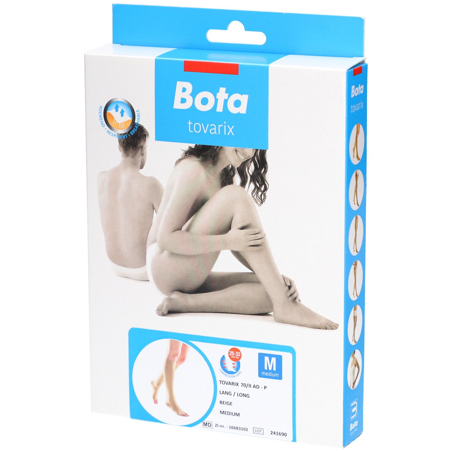Bota Bandage Herniaire Blanc 90 cm
