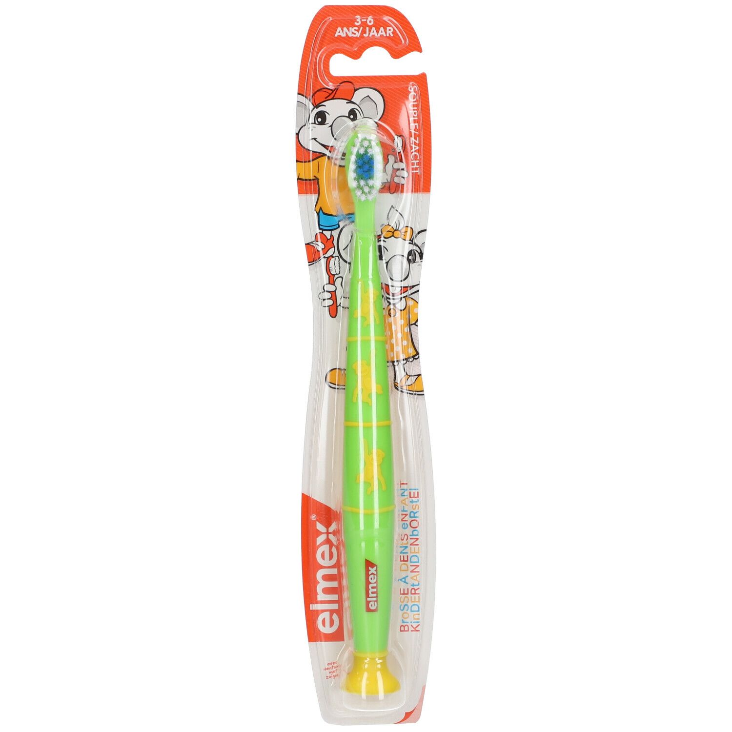 Elmex Brosse à Dents Souple Enfants 3-6 Ans