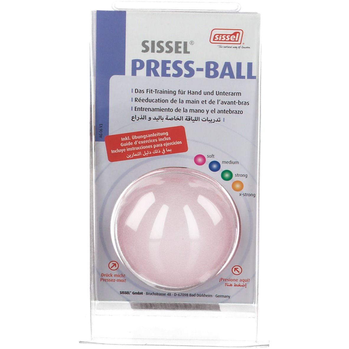 Sissel® Press-Ball Souple Rose