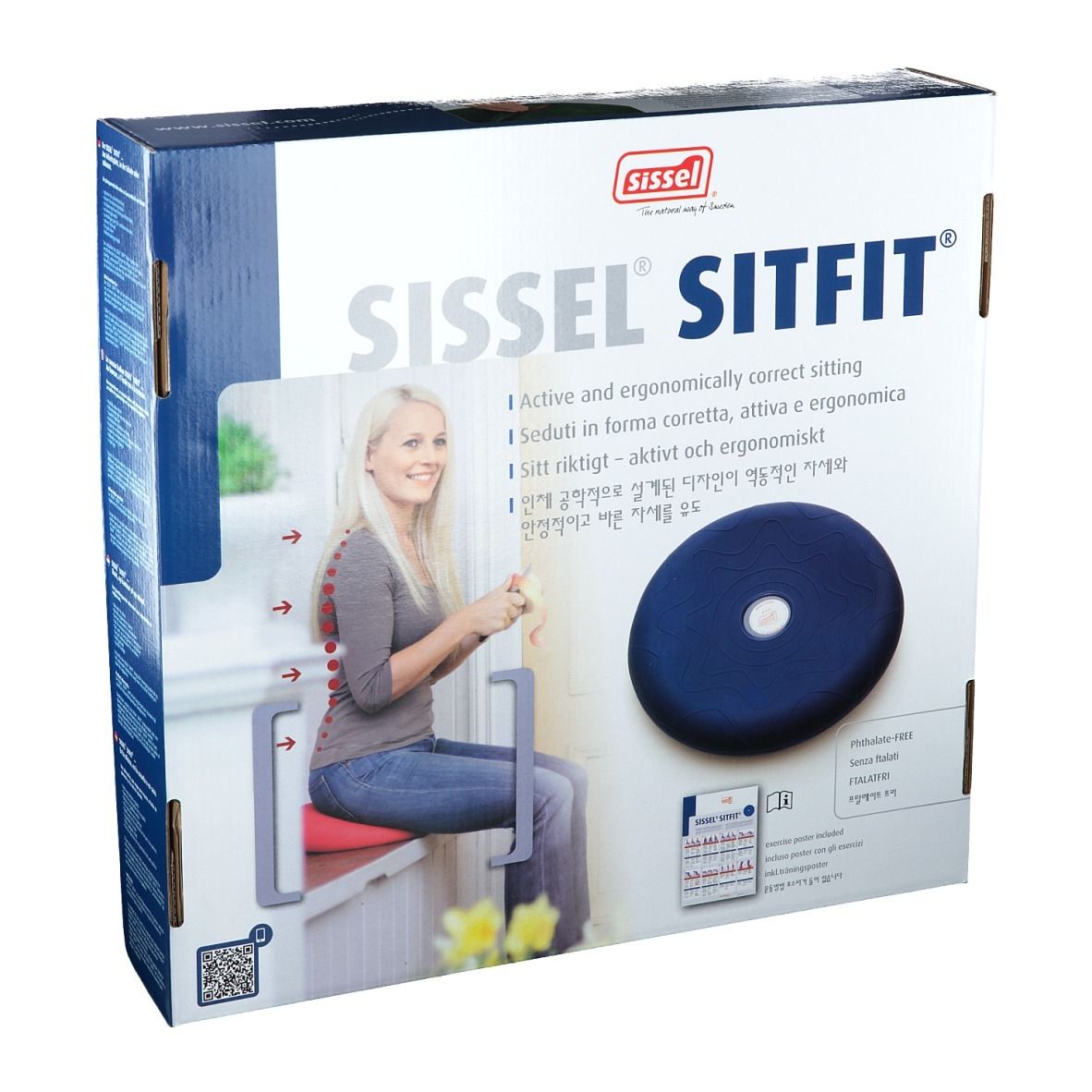 Sissel® Sitfit® Coussin Ballon Rouge 33 cm